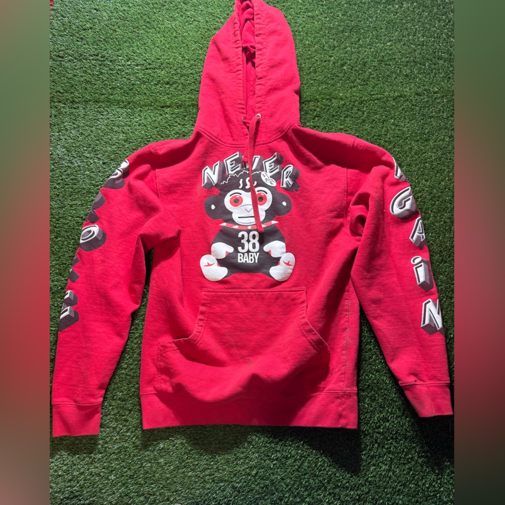 Red Graphic Hoodie